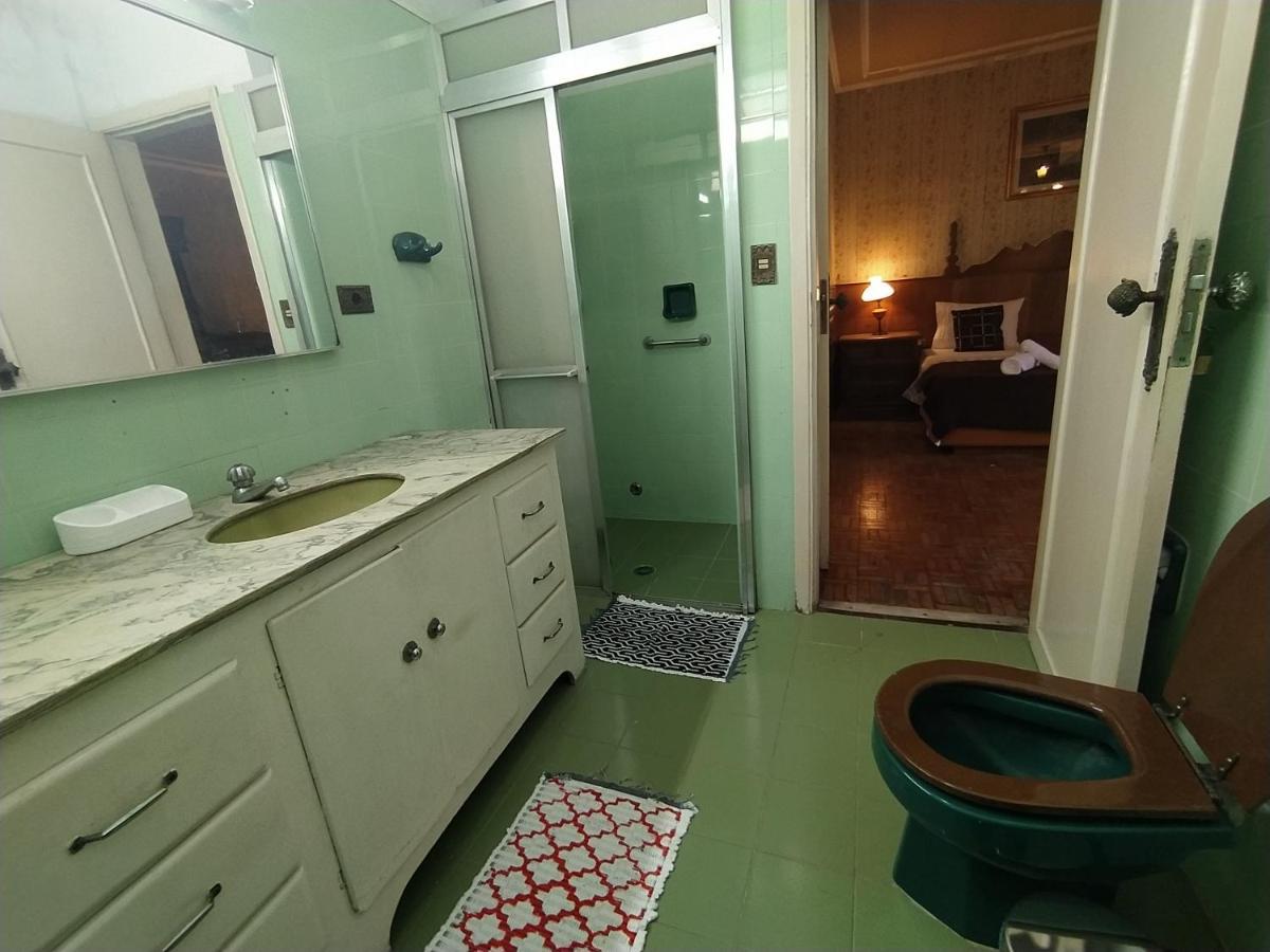 Cama Queen Mega Suite - 10 Min Metro E Aeroporto Cgh São Paulo Luaran gambar