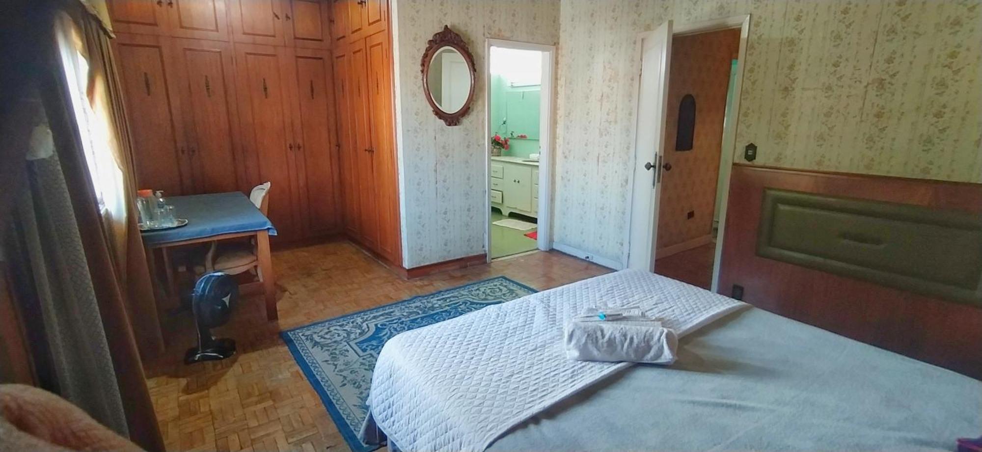 Cama Queen Mega Suite - 10 Min Metro E Aeroporto Cgh São Paulo Luaran gambar